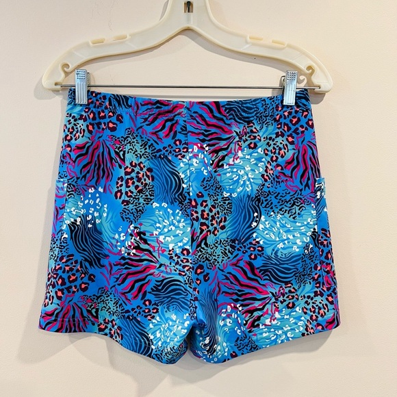 🔥Freeye Women's Blue Patterned Shorts🔥 - Picture 1 of 6